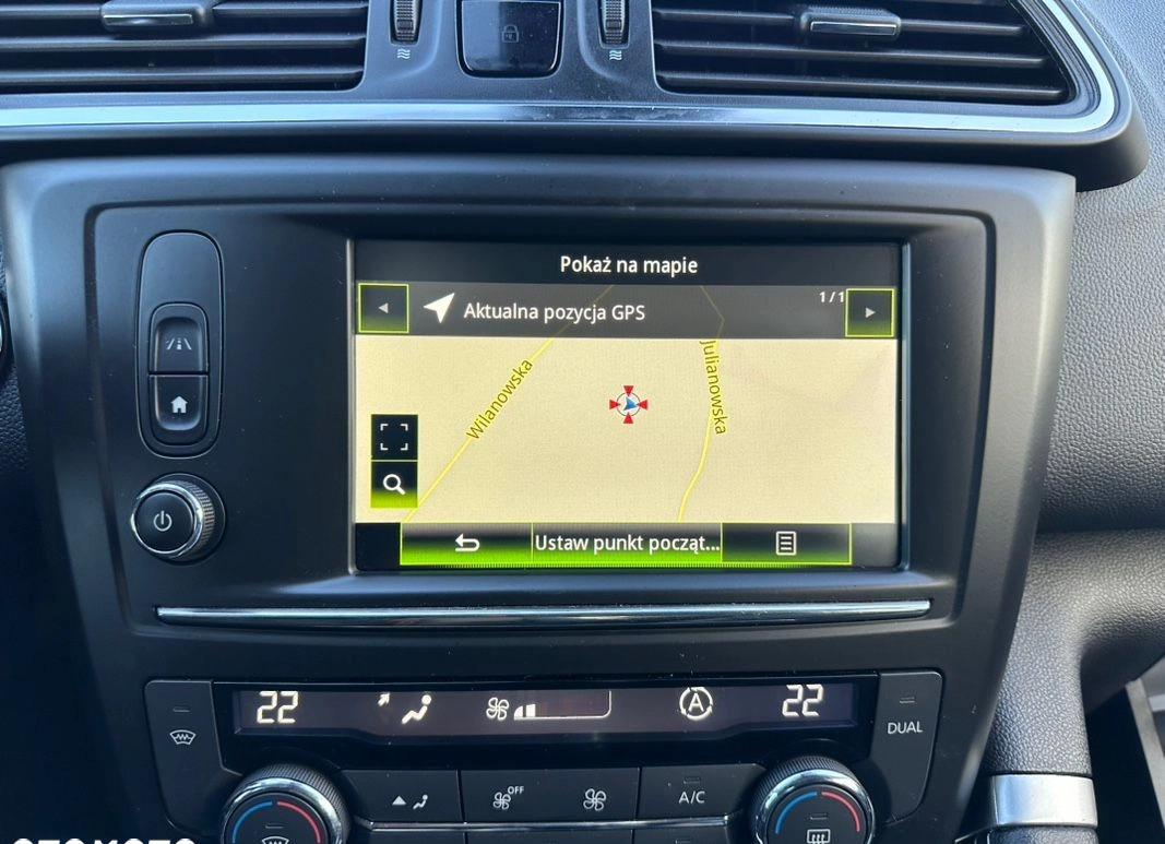 Renault Kadjar cena 59989 przebieg: 137070, rok produkcji 2016 z Piaseczno małe 781